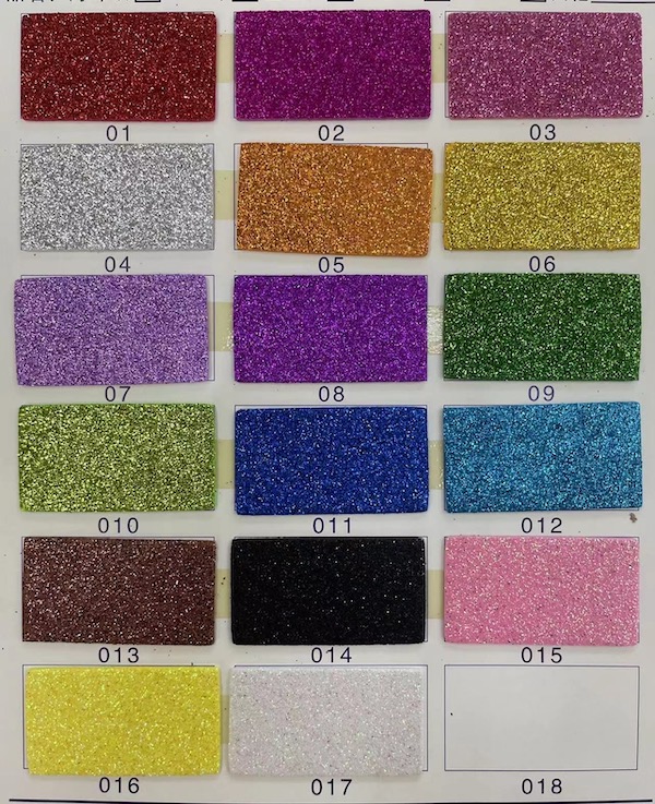 Glitter Foam Sheet with Adhesive 20x30cm